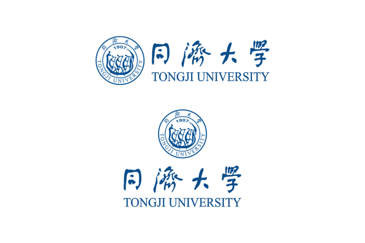 同济大学校徽logo矢量标志素材