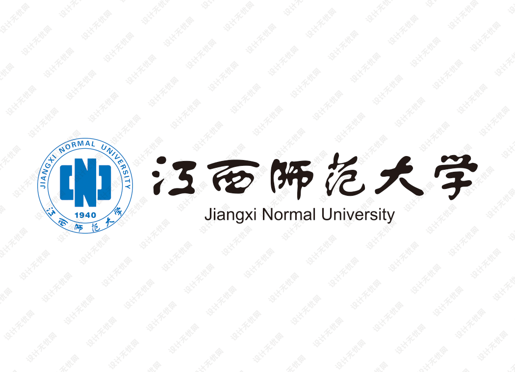 江西师范大学校徽logo矢量标志素材