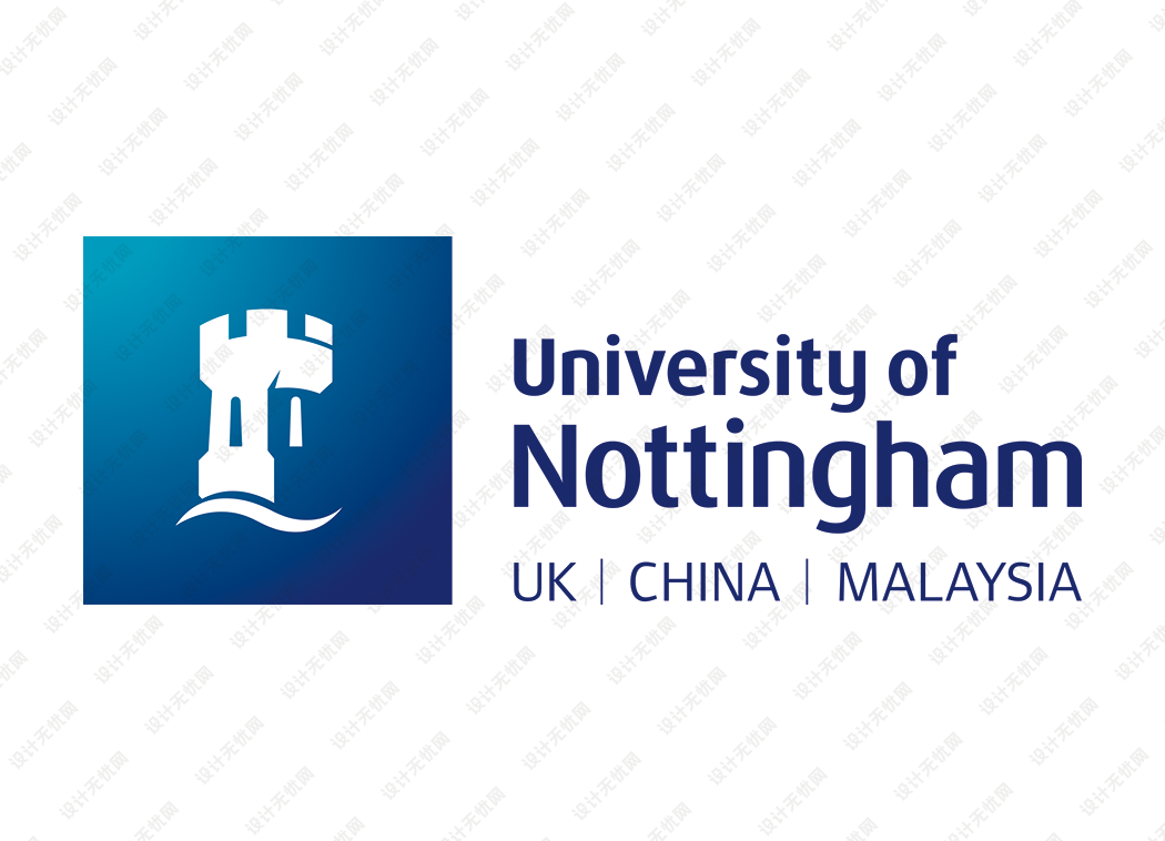 英国诺丁汉大学校徽logo矢量标志素材