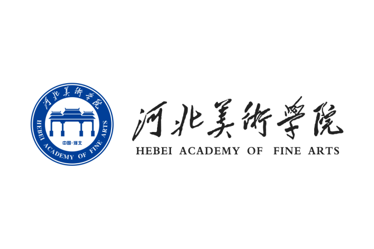河北美术学院校徽logo矢量标志素材