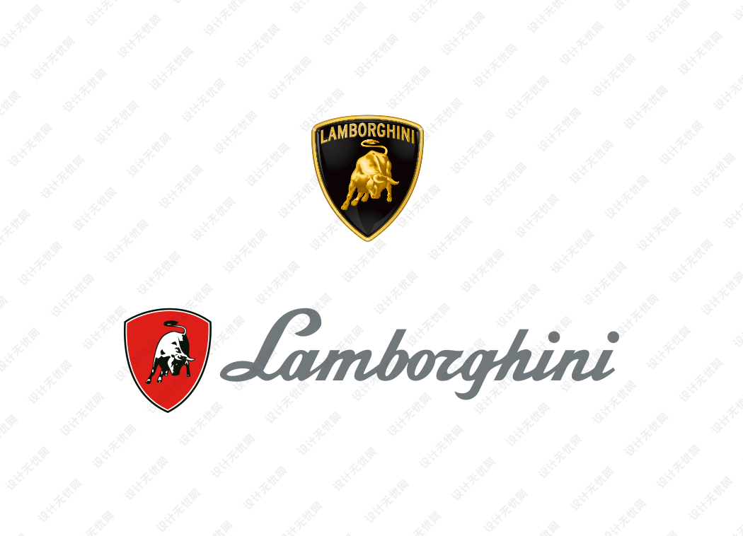 兰博基尼(Lamborghini)汽车logo矢量标志素材下载