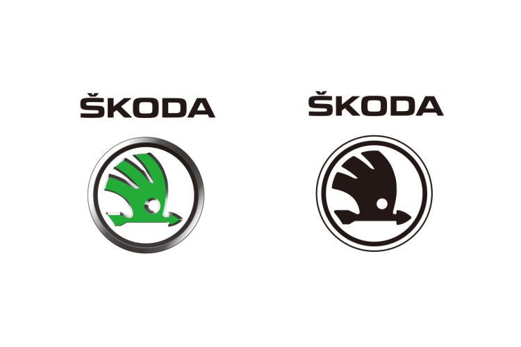 斯柯达(SKODA)汽车logo矢量标志素材下载