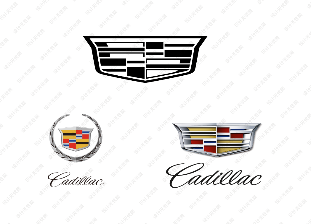 凯迪拉克(Cadillac)汽车logo矢量标志素材下载