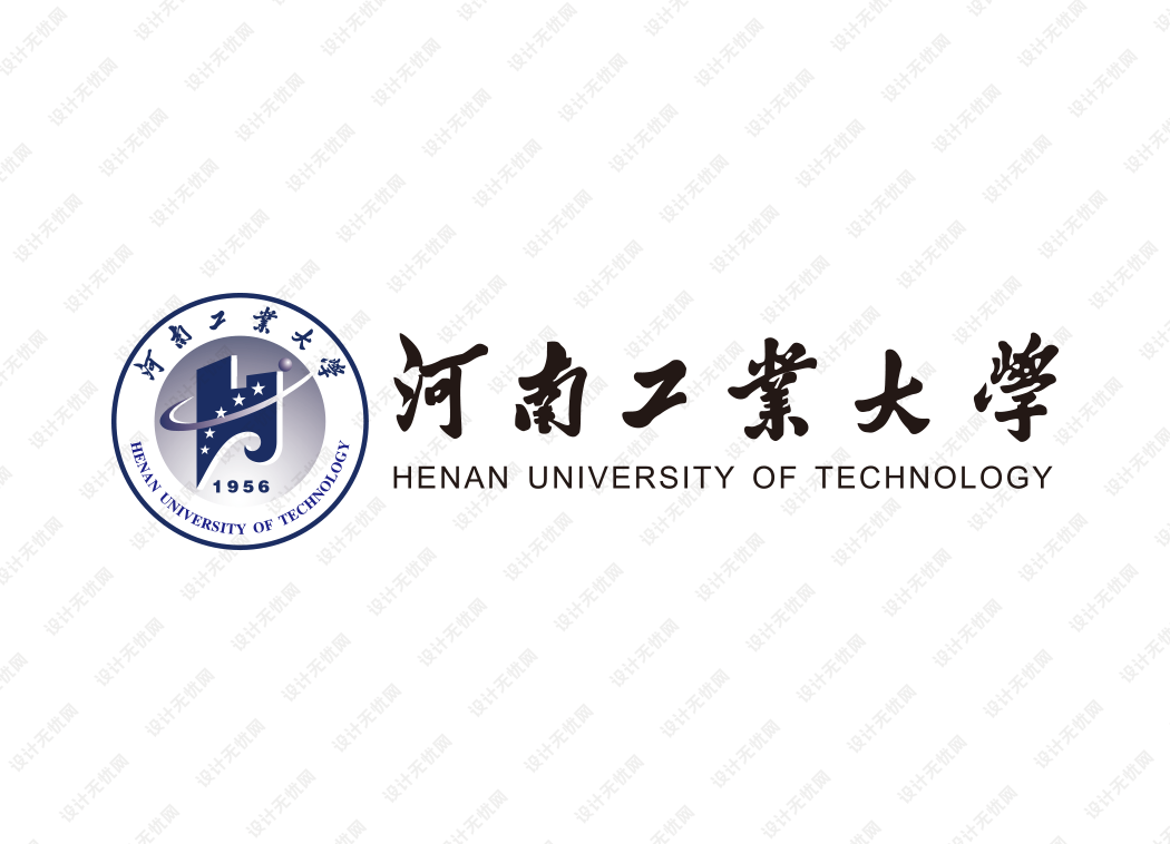 河南工业大学校徽logo矢量标志素材