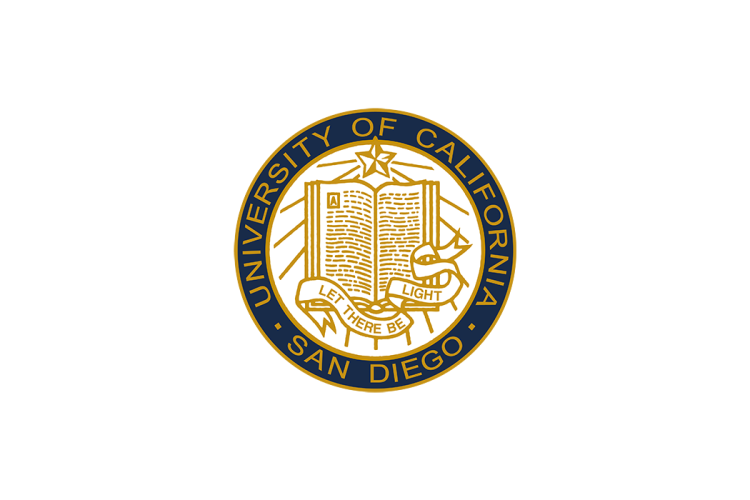 加州大学圣迭戈分校校徽logo矢量标志素材