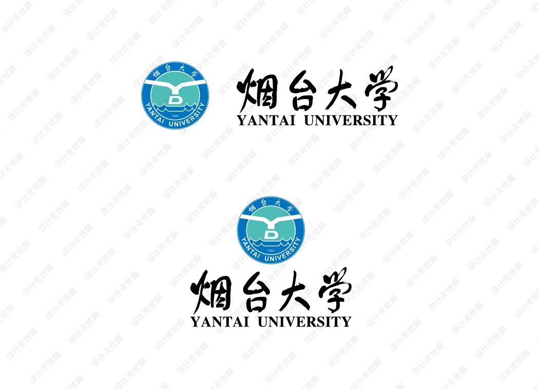 烟台大学校徽logo矢量标志素材