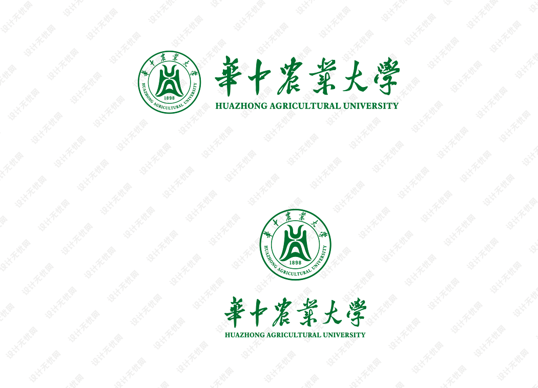 华中农业大学校徽logo矢量标志素材