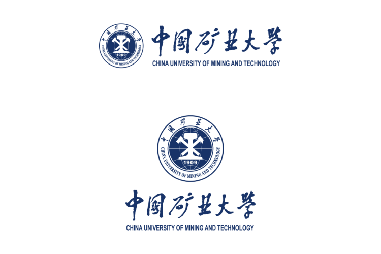 中国矿业大学校徽logo矢量标志素材