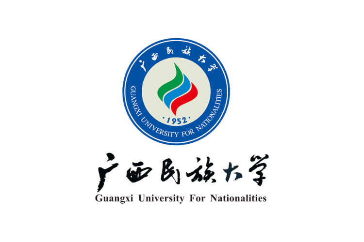 广西民族大学校徽logo矢量标志素材