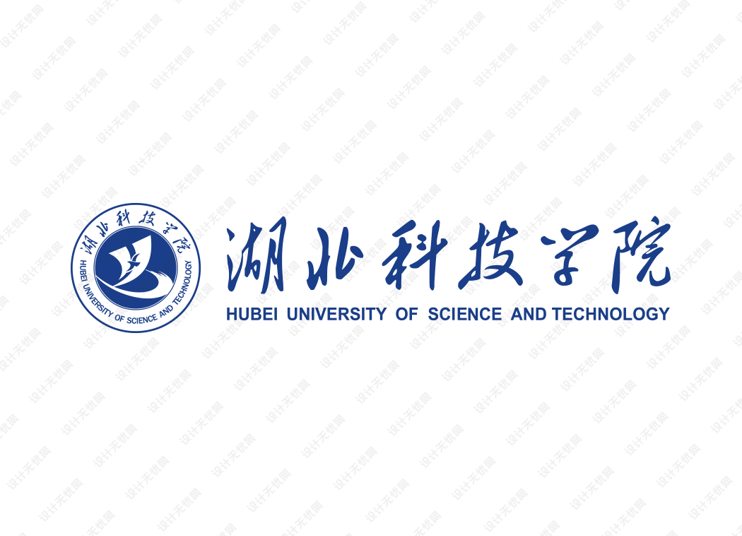 湖北科技学院校徽logo矢量标志素材