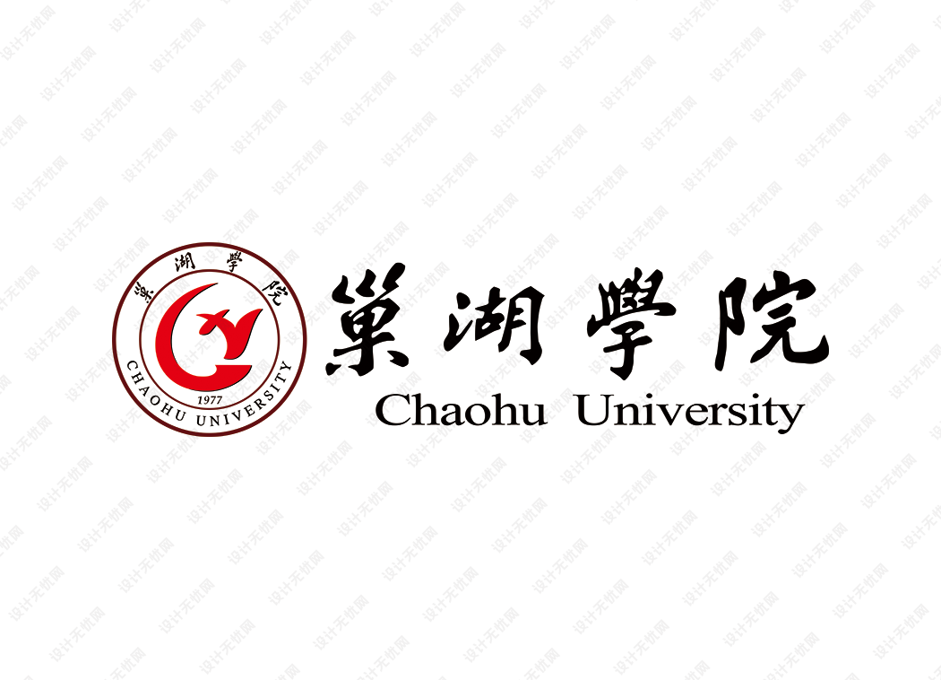 巢湖学院校徽logo矢量标志素材