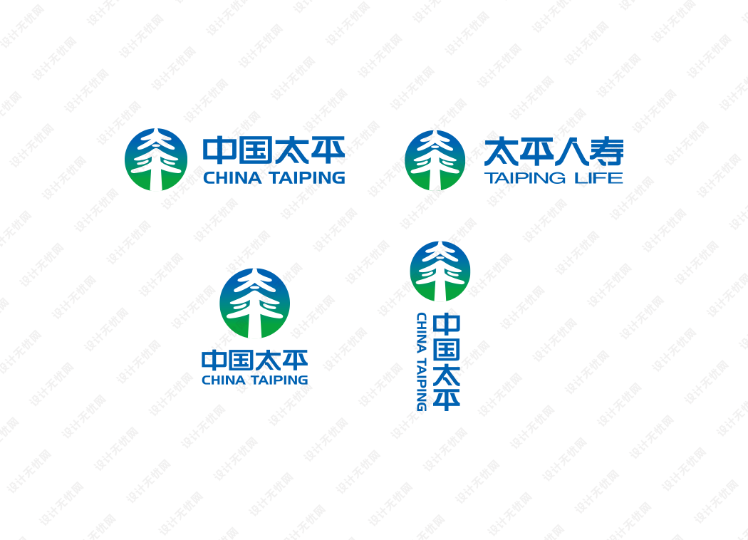 中国太平logo矢量标志素材