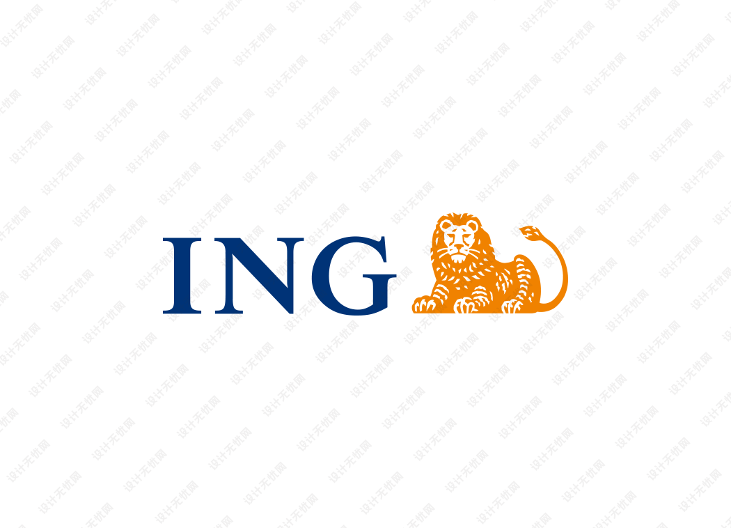 ING集团logo矢量标志素材