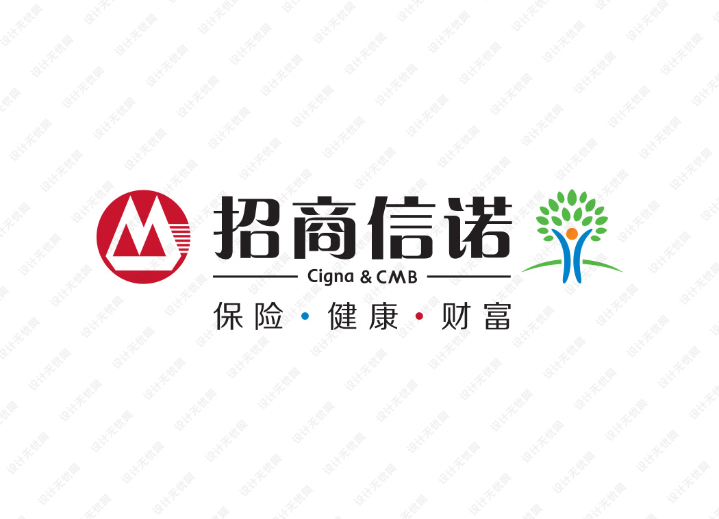 招商信诺logo矢量标志素材