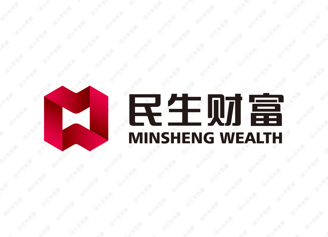 民生财富logo矢量标志素材