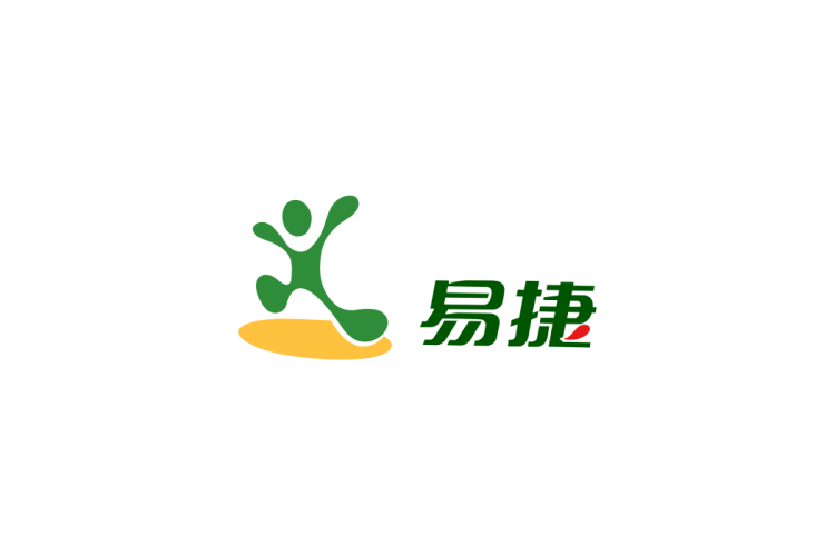 易捷便利店logo矢量标志素材