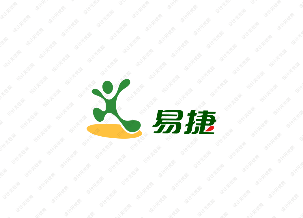 易捷便利店logo矢量标志素材