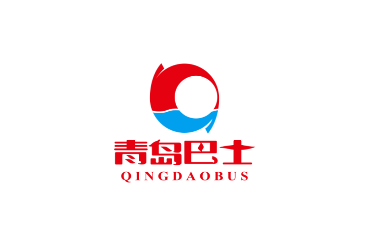 青岛巴士logo矢量标志素材