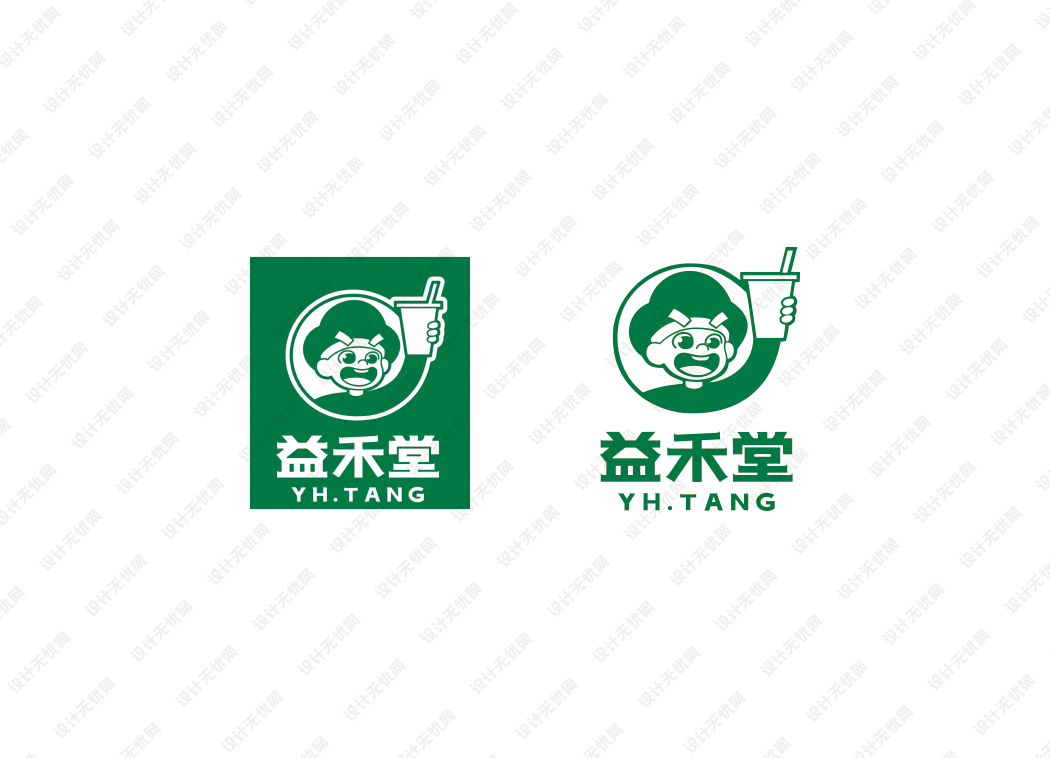 益禾堂logo矢量标志素材