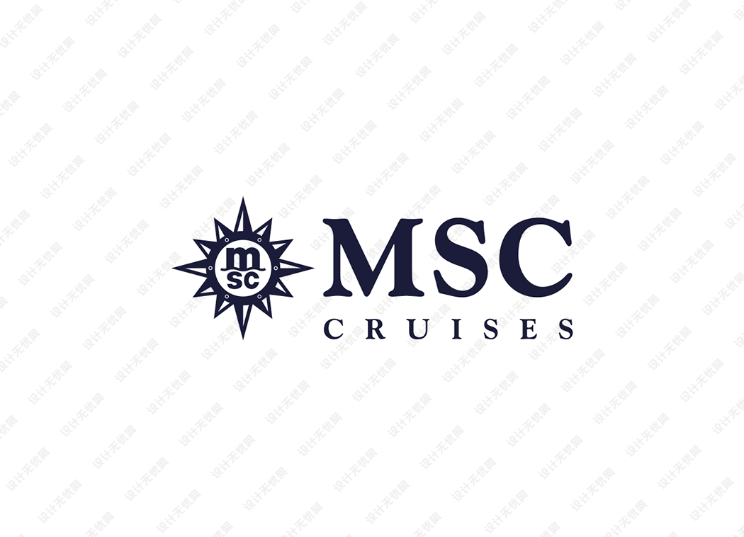 MSC地中海邮轮logo矢量标志素材