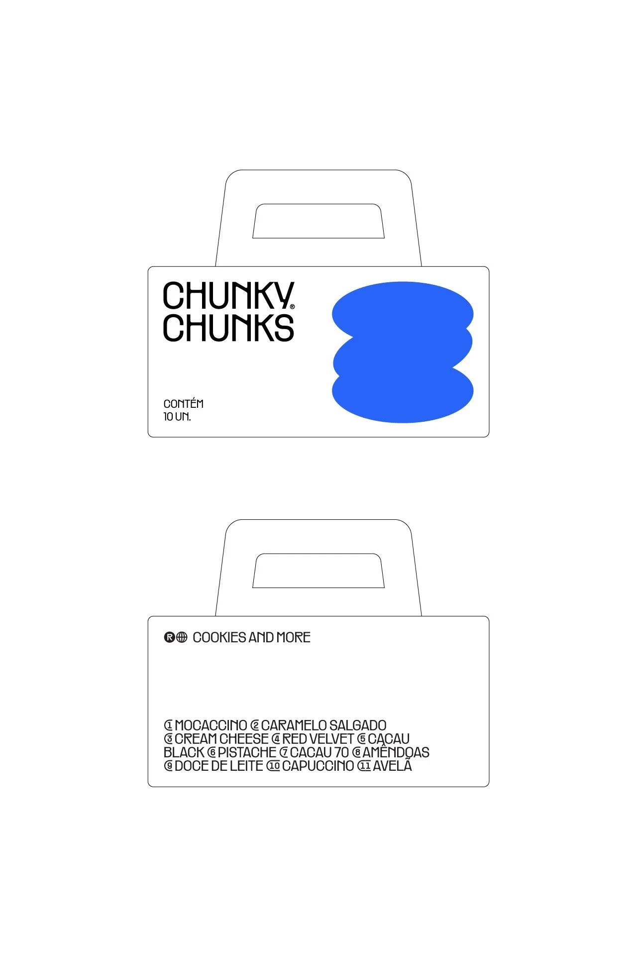 CHUNKY CHUNKS烘焙品牌VI设计