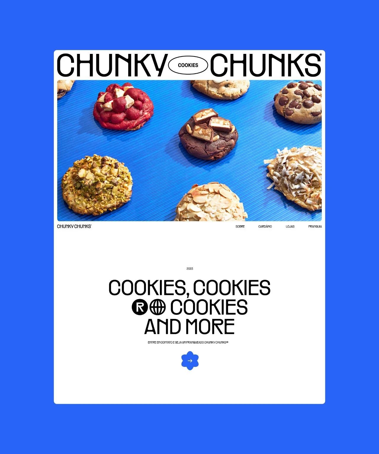 CHUNKY CHUNKS烘焙品牌VI设计