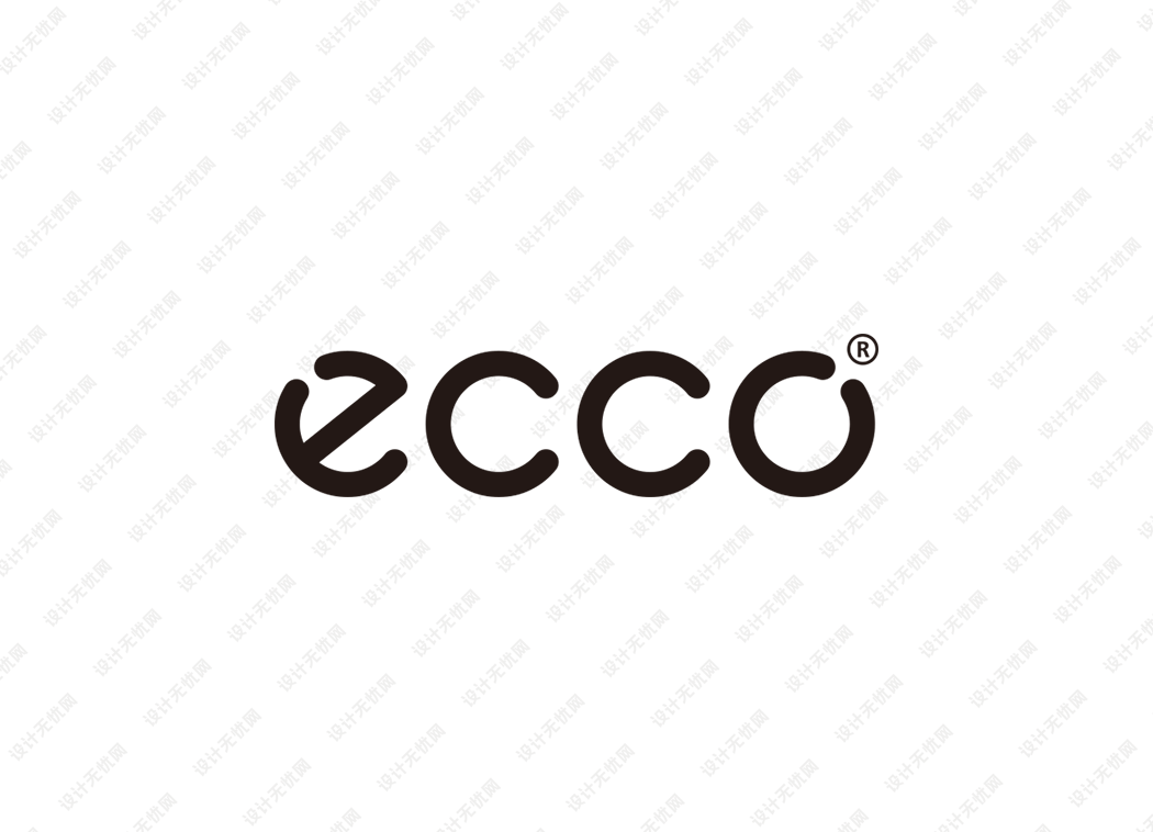 ECCO爱步logo矢量标志素材下载