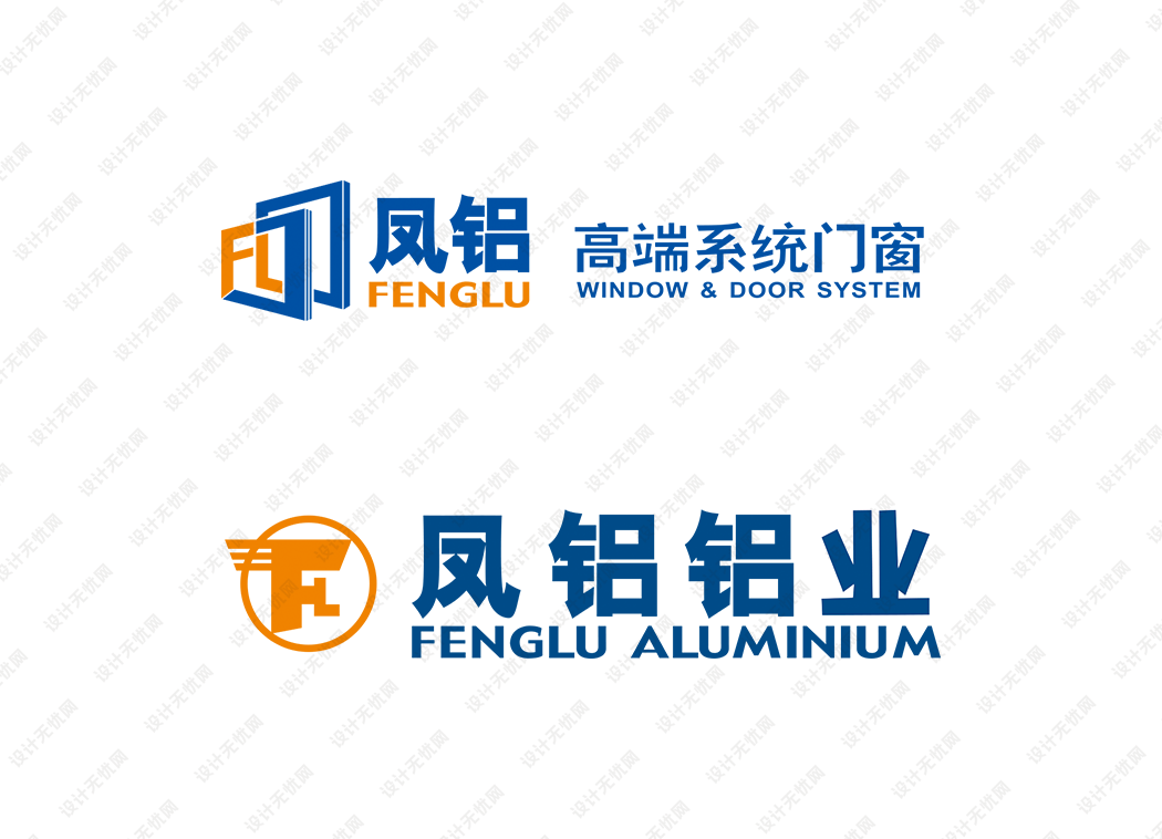 凤铝铝业logo矢量标志素材下载