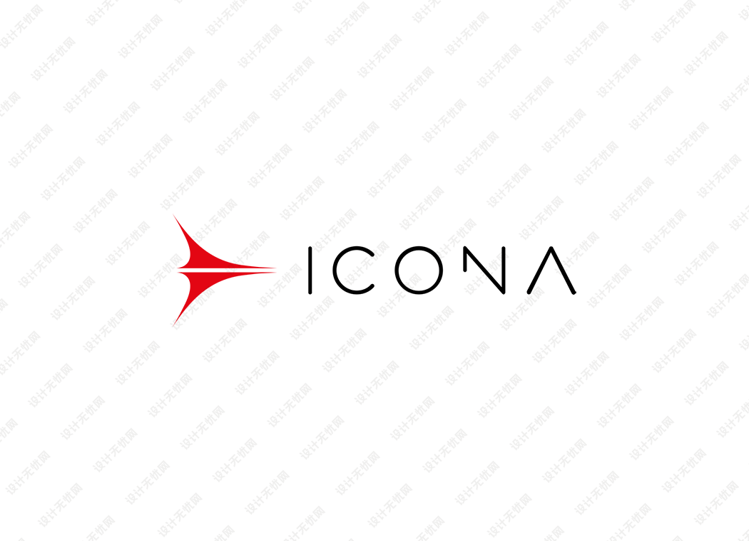 ICONA意柯那设计集团logo矢量标志素材