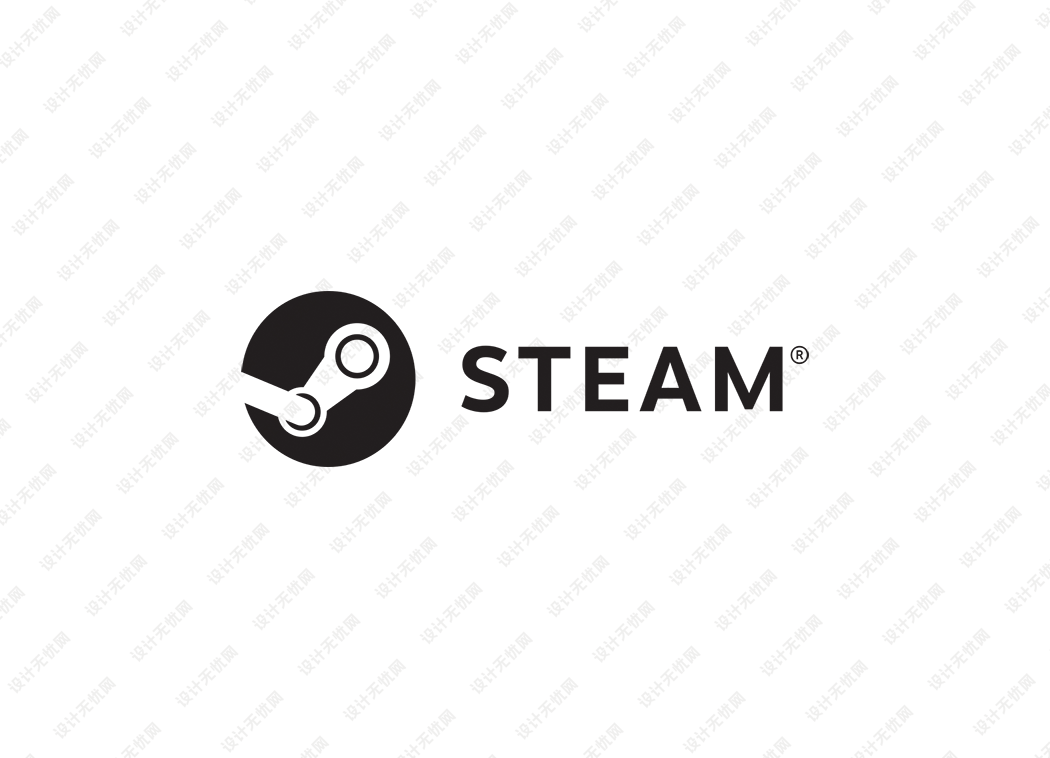 STEAM游戏平台logo矢量标志素材