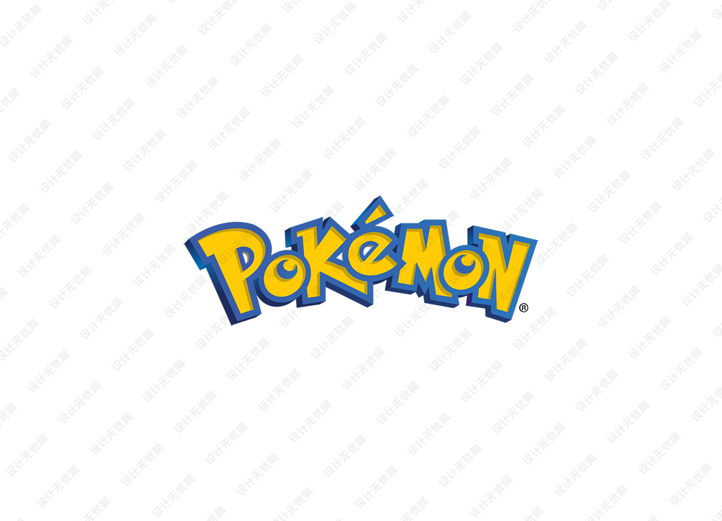 精灵宝可梦(Pokemon)logo矢量标志素材