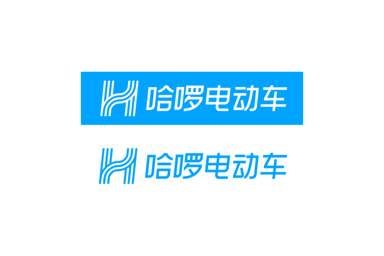 哈啰电动车logo矢量标志素材