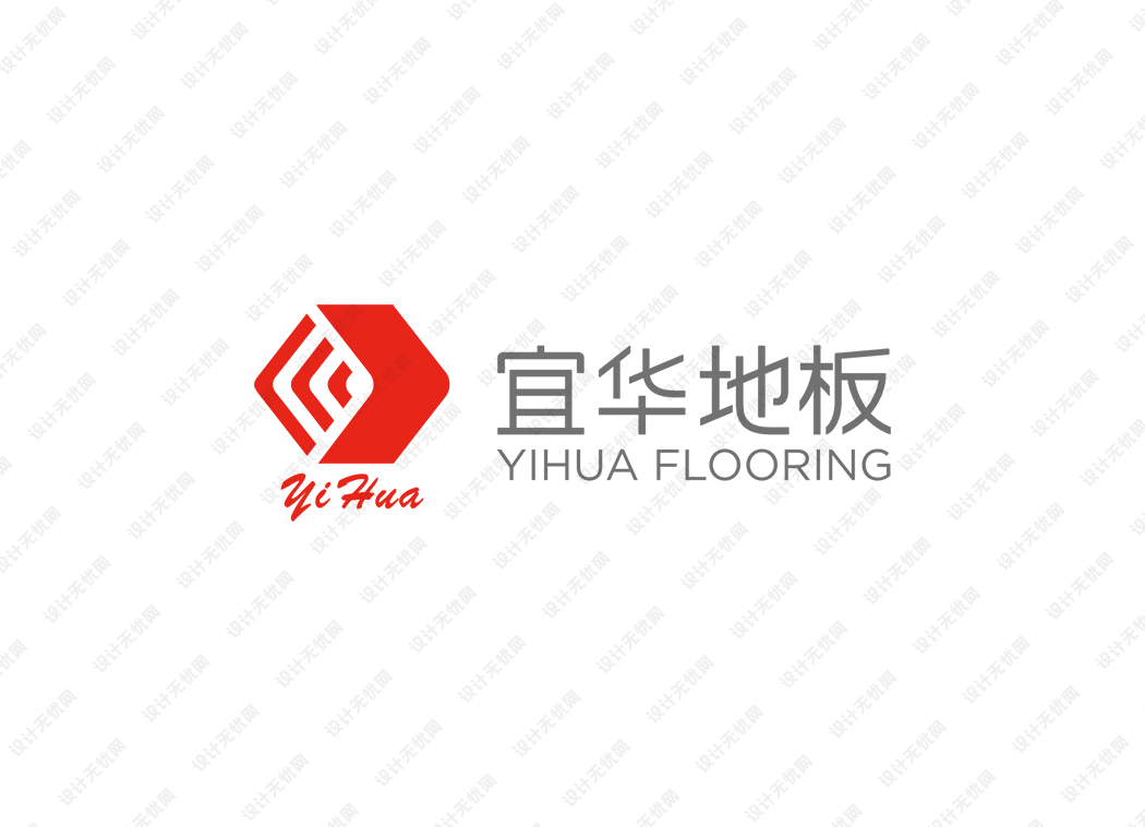 宜华地板logo矢量标志素材