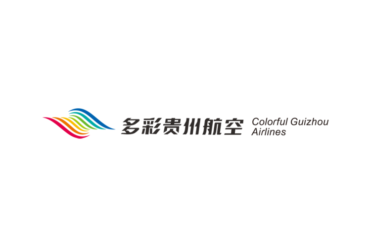 多彩贵州航空logo矢量标志素材