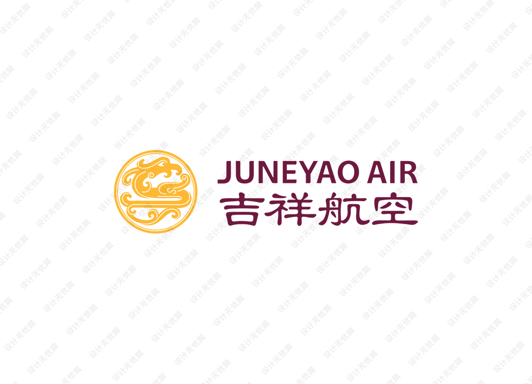 吉祥航空logo矢量标志素材