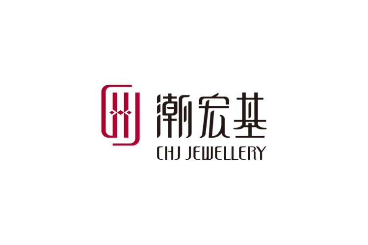 潮宏基珠宝logo矢量标志素材