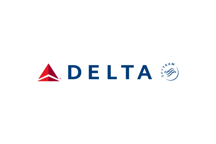 美国达美航空（Delta）logo矢量标志素材