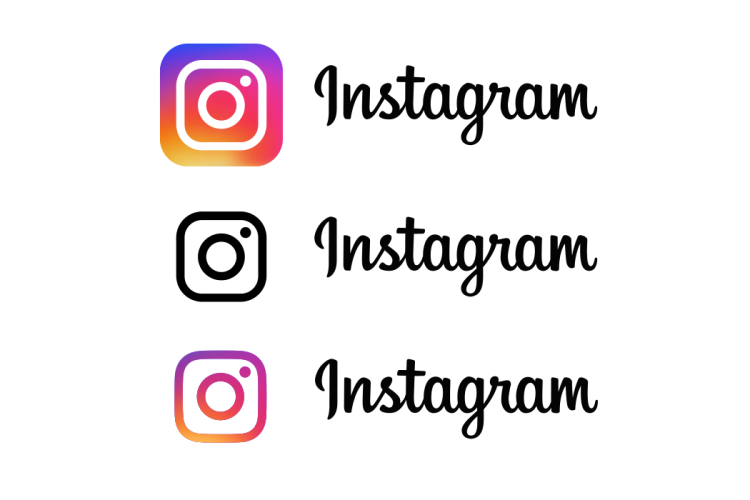 instagram社交平台logo矢量标志素材