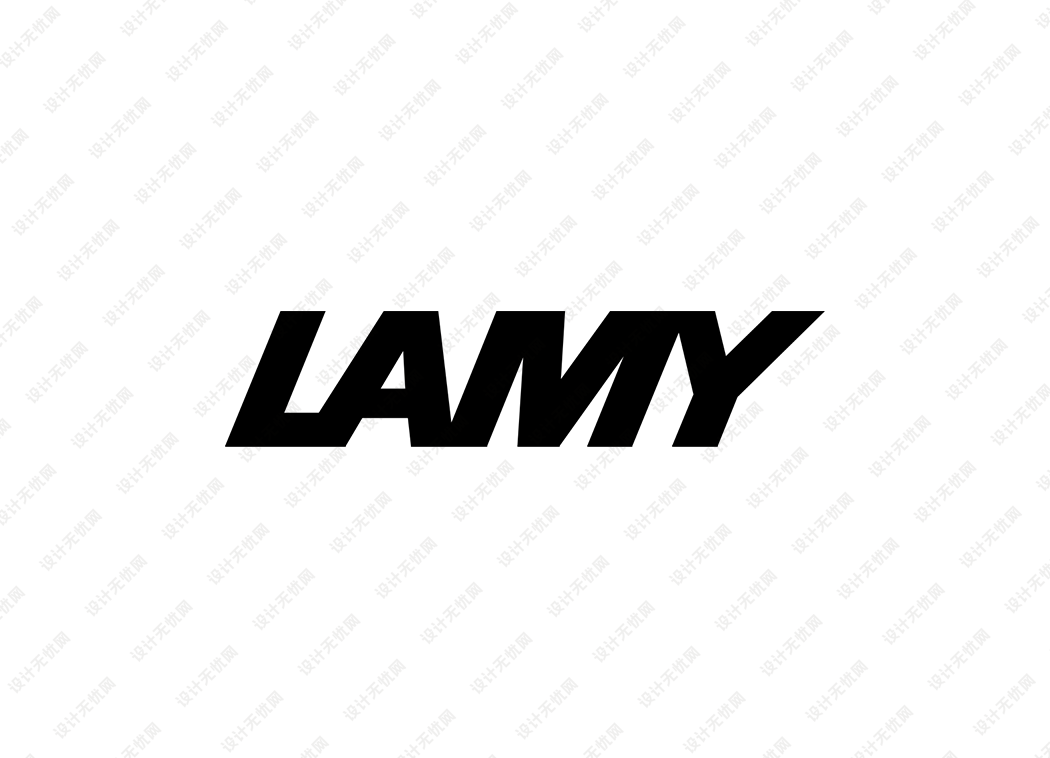 LAMY钢笔logo矢量标志素材