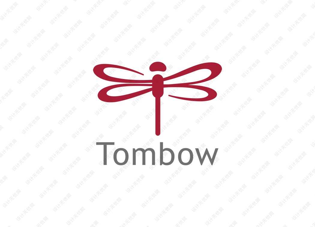 蜻蜓文具(TOMBOW) logo矢量标志素材