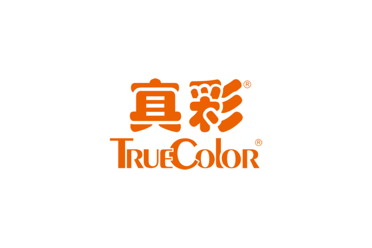 真彩文具logo矢量标志素材