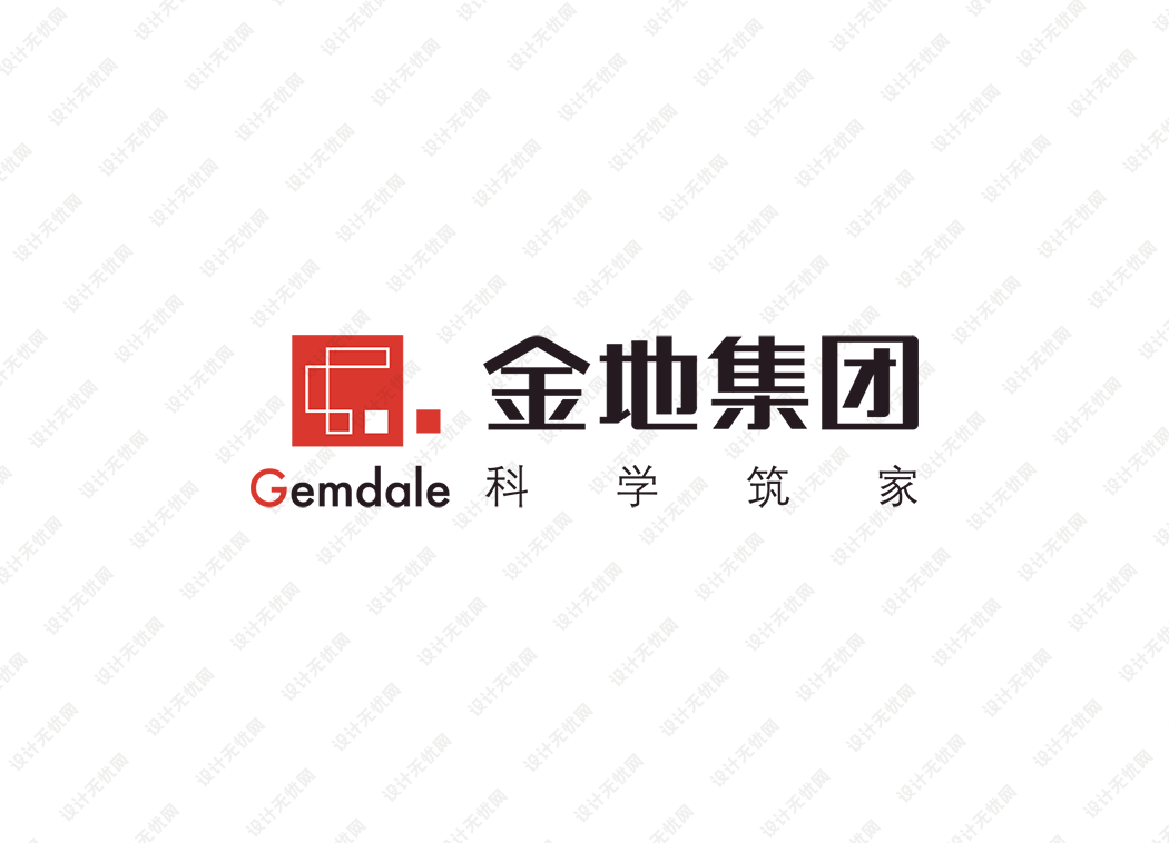 金地集团logo矢量标志素材