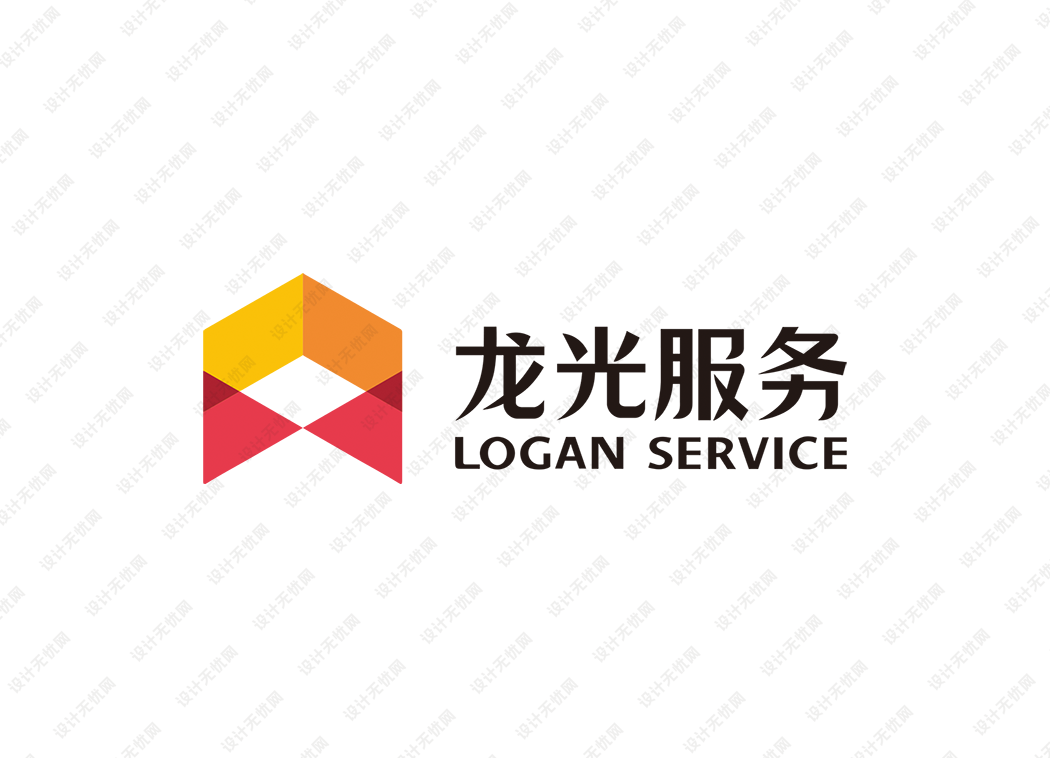 龙光服务logo矢量标志素材