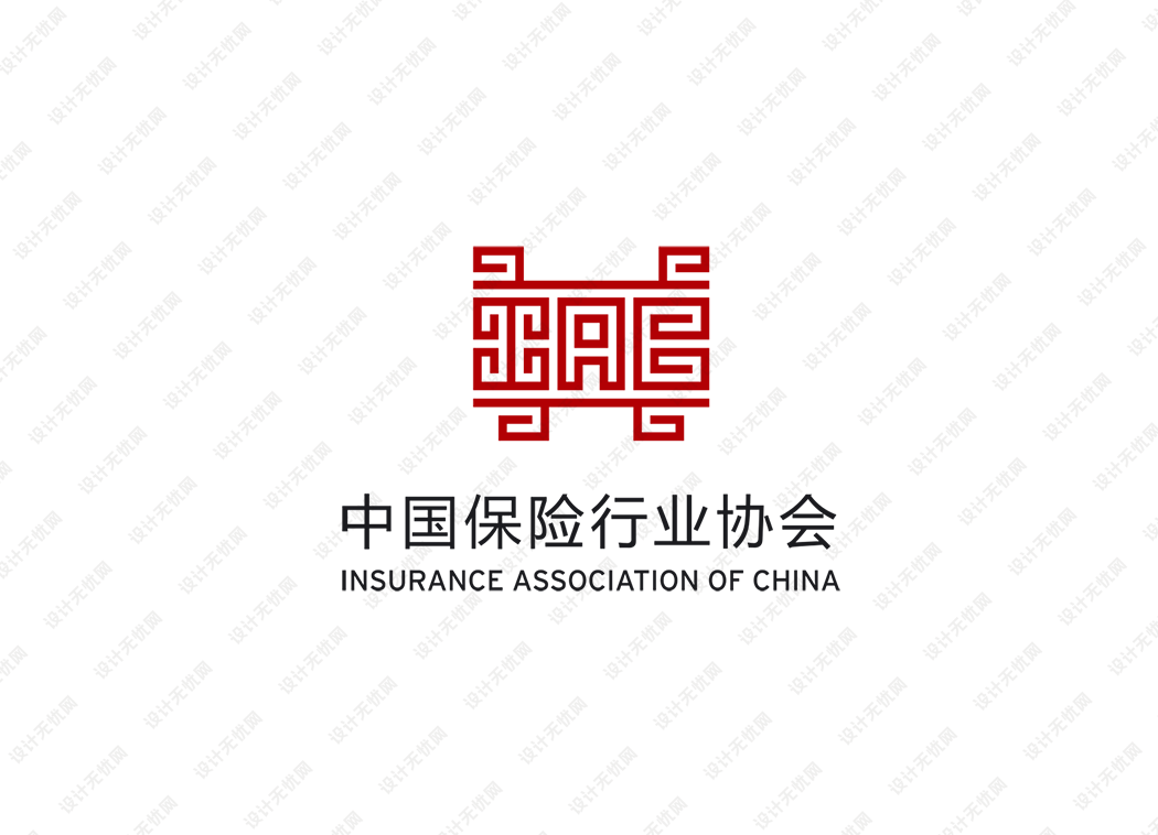 中国保险行业协会logo矢量标志素材