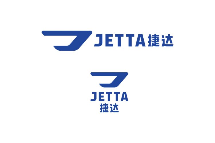 Jetta捷达汽车logo矢量标志素材