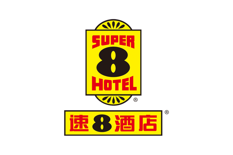 速8酒店logo矢量标志素材