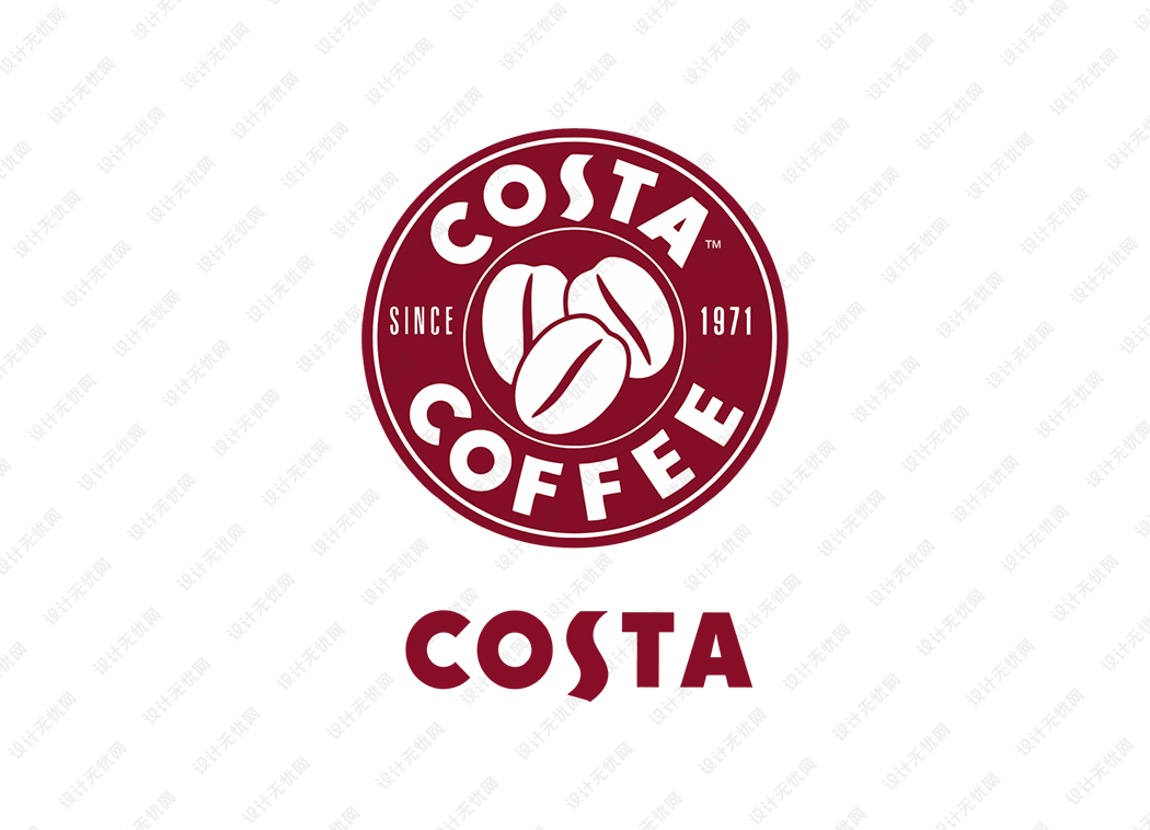 costa咖啡logo矢量标志素材