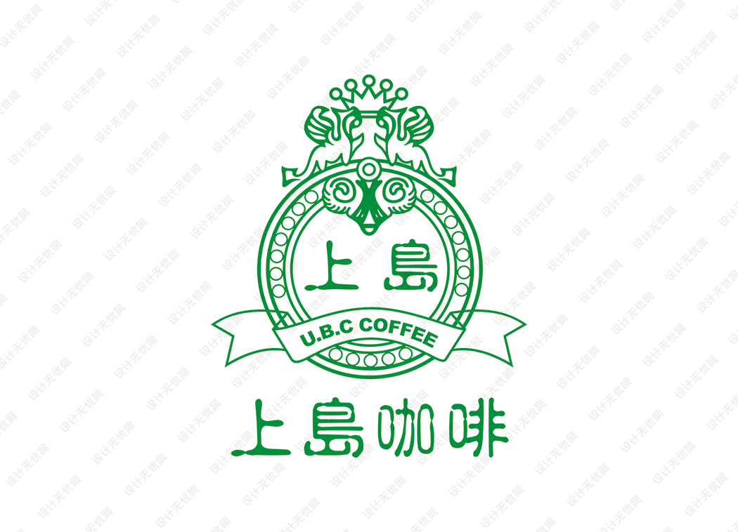 上岛咖啡logo矢量标志素材