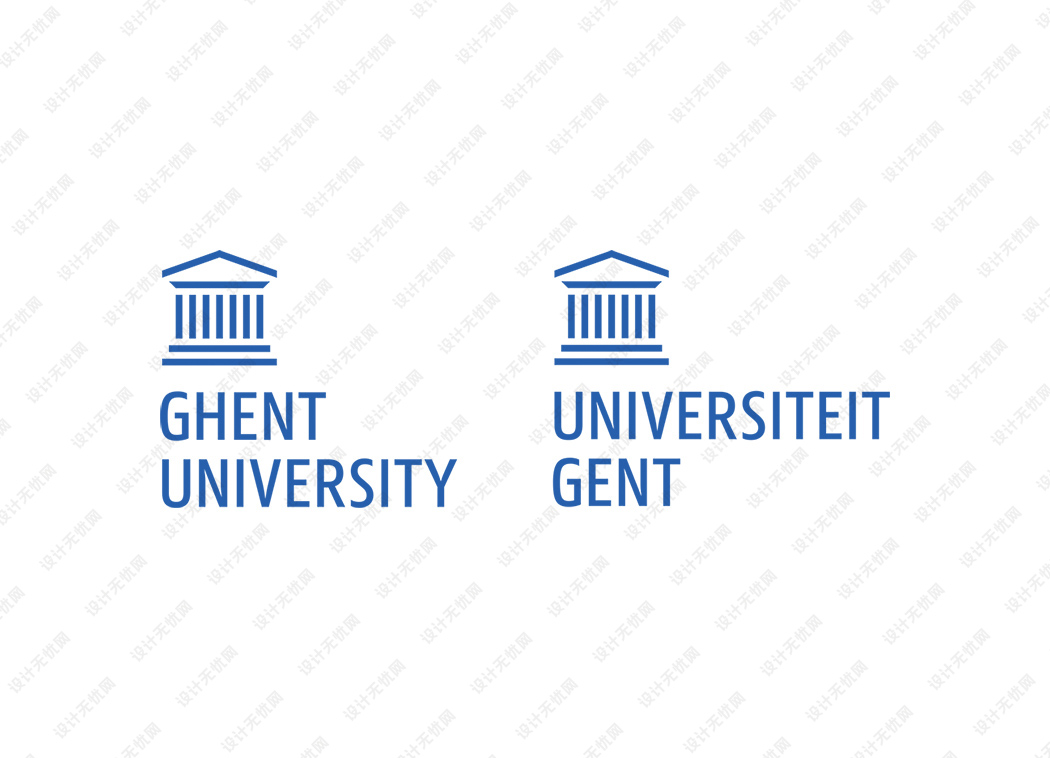 根特大学（Ghent University）校徽logo矢量标志素材