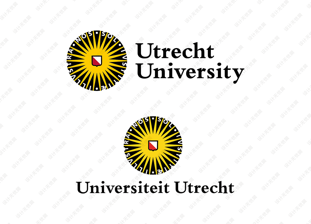 乌得勒支大学（Utrecht University）校徽logo矢量标志素材